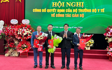 Bộ Y tế trao quyết định bổ nhiệm, bổ nhiệm lại và kéo dài thời gian giữ chức vụ PGĐ Học viện Y - Dược học cổ truyền Việt Nam