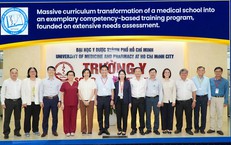 Đại học Y Dược TPHCM nhận giải quốc tế về đổi mới đào tạo bác sĩ