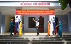 Quân dân Trường Sa vững vàng nơi đầu sóng, hướng về ngày Quốc khánh