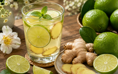 Lợi ích của nước chanh gừng