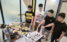 Phát hiện 4 người tổ chức sử dụng ma túy trong phòng VIP quán nhậu