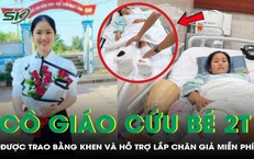 Cô giáo lao ra cứu bé trai 2 tuổi được hỗ trợ lắp chân giả miễn phí