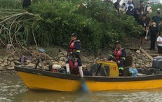 Phát hiện thi thể thai nhi khi tìm kiếm 2 người mất tích trên sông Trà Lý