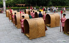 Trường thi xưa 'sống lại' giữa Văn Miếu Sơn Tây