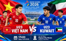 Nhận định U23 Việt Nam vs U23 Kuwait (ASIAD 2026): Mục tiêu 3 điểm ngày ra quân