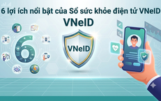 Infographic: 6 lợi ích nổi bật của Sổ sức khỏe điện tử VNeID người dân cần biết