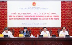 Hoàn thiện Luật Bảo vệ môi trường để thúc đẩy chuyển đổi xanh, kinh tế tuần hoàn
