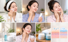 4 ngày chăm sóc da theo chu kỳ giúp phục hồi màng ẩm, ngừa kích ứng