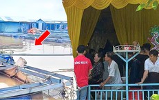 Người cha nắm tay cứu con trai bị điện giật rồi cùng rơi xuống sông tử vong