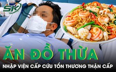 Người đàn ông 65 tuổi nhập viện cấp cứu sau khi ăn thức ăn thừa 