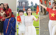 Con gái H'Hen Niê, MC Thanh Mai cùng dàn sao Việt gây chú ý trong ngày vui đất nước