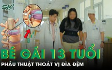 Bé gái mới 13 tuổi đã phải phẫu thuật thoát vị đĩa đệm