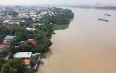 Lũ trên hàng loạt con sông ở Trung Bộ lên rất cao, cảnh báo ngập úng