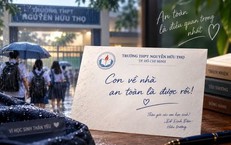 Xúc động thư của hiệu trưởng gửi học sinh trong ngày mưa bão