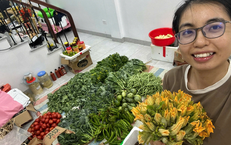 Cử nhân Luật quốc tế bỏ việc văn phòng đi bán rau củ, ngày bán 200 kg