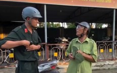 Đại úy Cảnh sát cơ động giúp cụ ông 79 tuổi đi lạc tìm về gia đình