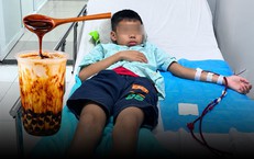 Cậu bé 14 tuổi hỏng thận 98%, tim ngừng đập sau thói quen uống trà sữa