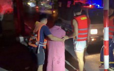 Chạy đua 12 phút trong đêm cứu người đuối nước ở chân cầu Long Biên