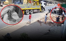 Cổng làng sập đè bé trai lớp 3, bác sĩ nối tạm bàn tay vào mạch máu cẳng chân
