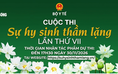 Chỉ còn 2 tháng gửi tác phẩm Sự hy sinh thầm lặng lần thứ VII