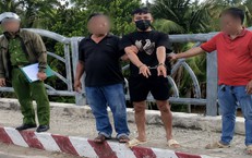 Bắt Nguyễn Khánh Bảo Huy giật dây chuyền 120 triệu đồng giữa đường
