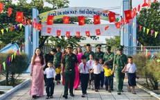 Học sinh từ đảo xa đến vùng biên viễn Quảng Trị mừng ngày tựu trường