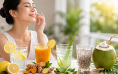 5 đồ uống buổi sáng có thể hỗ trợ làn da khỏe mạnh