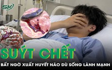 Chàng trai 23 tuổi bất ngờ liệt nửa người, xuất huyết não suýt chết 