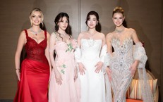 Đỗ Mỹ Linh gây chú ý với khoảnh khắc cùng 2 hoa hậu thế giới