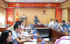 Bộ trưởng Đào Hồng Lan chủ trì họp rà soát, hoàn thiện 5 dự luật lĩnh vực y tế