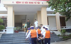 Quân y đảo Song Tử Tây tức tốc cứu ngư dân có nguy cơ hoại tử ruột