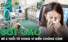 Ngỡ sốt thông thường, bé 4 tuổi tử vong vì biến chứng cúm