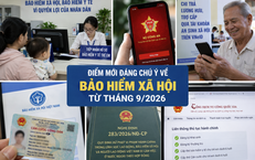 4 thay đổi quan trọng liên quan đến BHXH, BHYT từ tháng 9/2026