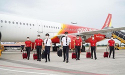 Vietjet mở lại 15 đường bay đ&#243;n kh&#225;ch tr&#234;n những chuyến bay xanh an to&#224;n