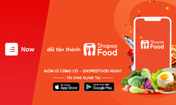 Now ch&#237;nh thức đổi t&#234;n th&#224;nh ShopeeFood