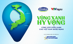 Vinamilk tiếp tục lan toả th&#244;ng điệp “Bạn khoẻ mạnh, Việt Nam khoẻ mạnh” với dự &#225;n “V&#249;ng xanh hi vọng”