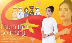 Thảo Nhi, ca sĩ d&#226;n tộc T&#224;y h&#225;t &#39;Thi&#234;n thần &#225;o trắng&#39; cổ vũ tuyến đầu chống dịch