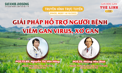 Truyền h&#236;nh trực tuyến: Giải ph&#225;p hỗ trợ người bệnh vi&#234;m gan virus, xơ gan