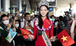 Bảo Ngọc rạng rỡ về nước sau đăng quang Hoa hậu Li&#234;n lục địa 2022