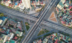 Cận cảnh đường V&#224;nh đai 2 gần 10.000 tỷ đồng trước ng&#224;y th&#244;ng xe