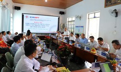 Phó Tổng Giám đốc EVNNPT rà soát, rút kinh nghiệm triển khai ứng dụng toàn diện UAV trong công tác quản lý vận hành đường dây tại PTC3