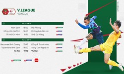 Lịch thi đấu V-League 2022 v&#242;ng 24: Nước r&#250;t căng thẳng