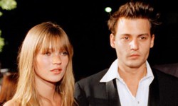 Johnny Depp chia tay Kate Moss v&#236; tham c&#244;ng tiếc việc