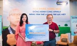 HLV Park Hang Seo c&#249;ng VPMilk khởi động dự &#225;n &quot;N&#226;ng cao tầm v&#243;c Việt&quot; cho trẻ em suy dinh dưỡng