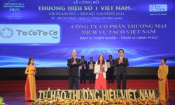 ToCoToCo được vinh danh Thương hiệu số 1 Việt Nam 2022