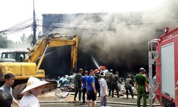 Tuy&#234;n Quang: Ch&#225;y kho h&#224;ng gia dụng của hộ d&#226;n, g&#226;y thiệt hại lớn 