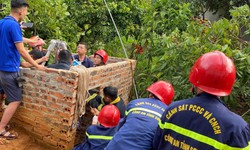 Sửa đường dẫn nước sinh hoạt, người phụ nữ trượt ch&#226;n xuống đ&#225;y giếng tử vong