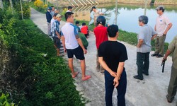 H&#227;i h&#249;ng ph&#225;t hiện thi thể nam sinh nổi giữa trạm bơm nước