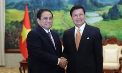 Thắt chặt hơn nữa quan hệ gắn bó keo sơn, thủy chung Việt-Lào