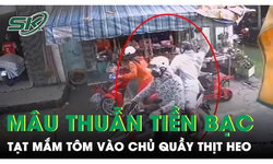 Truy tìm hai thanh niên tạt mắm tôm vào chủ quầy thịt heo ở TPHCM vì mâu thuẫn tiền bạc
